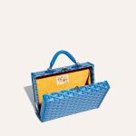 Goyard Grand Hôtel Trunk Bag Sky Blue - Image 4